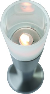 PATENT - Lampe &agrave; huile Slimline 18,5 cm (1 pc)