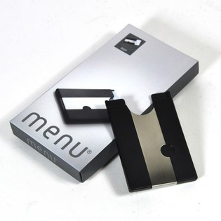 MENU - Porte-cartes avec Pince &agrave; Billets et Beeper (1 pce)