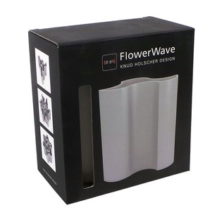 D-ZN - Vase à Fleurs FLOWERWAVE - Blanc (1 pc)
