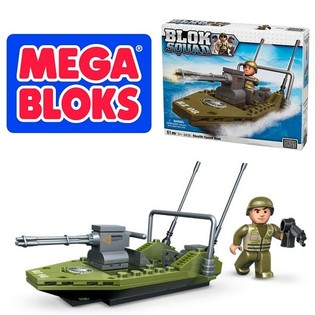 MEGA BLOKS 2410 - BATEAU RAPIDE FURTIF (2 pcs)