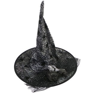 Chapeau de sorci&egrave;re de luxe avec d&eacute;coration pour enfants (Lot de 6)