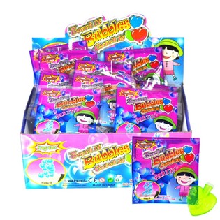 MINI BULLES DE SAVON EN PRÉSENTOIR (48 pcs)