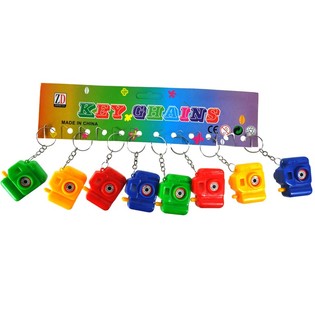PORTE-CLÉS APPAREIL PHOTO DIAPOSITIVE (12 pcs)