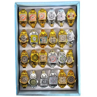 Montres-jouets 3D en présentoir (24 pcs)