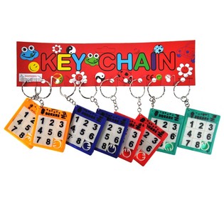 Porte-clés Puzzle à Glissière (12 pcs)