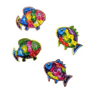 Jeu de patience - Modèle : Poisson (100 pièces)