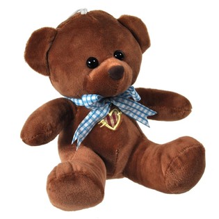 Ours en peluche 19 cm avec ventouse (12 pcs)