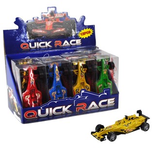 VOITURES DE COURSE FORMULE 1 EN PRÉSENTOIR (12 pcs)