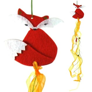 SUSPENSION DÉCORATIVE - MODÈLE : RENARD (24 pcs.)