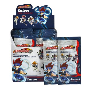 Autocollants Tatouage BEYBLADE en Présentoir (100 pcs)