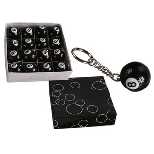 PORTE-CLÉS BOULE DE BILLARD (16 pcs)