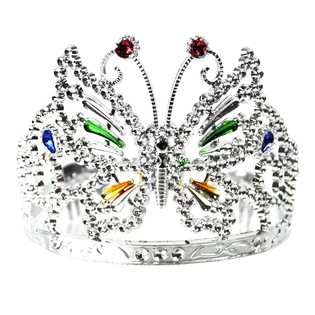 COURONNE ARGENT&Eacute;E - MOD&Egrave;LE 4 (12 pcs)