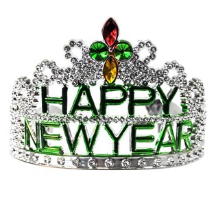Couronne HAPPY NEW YEAR (12 pi&egrave;ces)