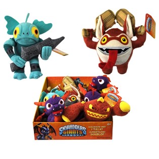 Peluches Skylanders avec son en pr&eacute;sentoir (12 pcs)