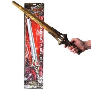 &Eacute;p&eacute;e avec son et lumi&egrave;re sur carte - 66 cm (Lot de 4)