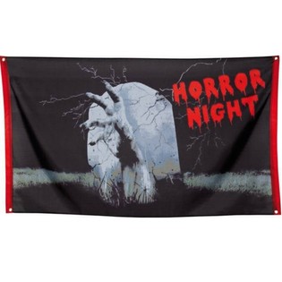 Grand Banner Horror Night 150 x 90 cm (7 pi&egrave;ces)