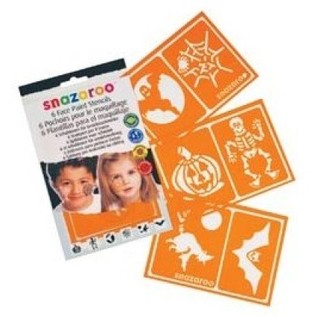SNAZAROO - 6 Pochoirs de Grimage (12 pcs)