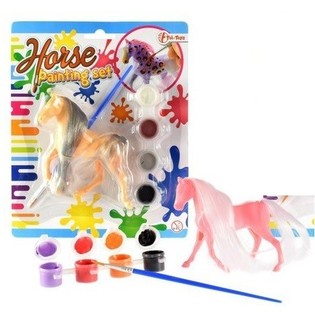 Kit Cr&eacute;atif - Peins ton Propre Cheval de R&ecirc;ve (4 pcs)