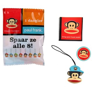 PRIX IMBATTABLE | Porte-cl&eacute; / Dangler Paul Frank en sachet myst&egrave;re (100 pi&egrave;ces)