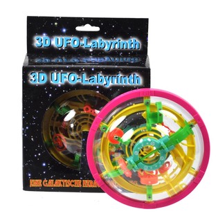 ***GADGET*** LABYRINTHE UFO 3D G&Eacute;ANT (3 pcs)
