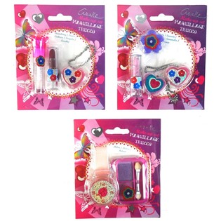 COFFRETS DE MAQUILLAGE POUR FILLES SUR CARTE (9 pcs)