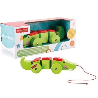 Mon Premier Crocodile en Bois Articul&eacute; Fisher-Price (2 pcs.)