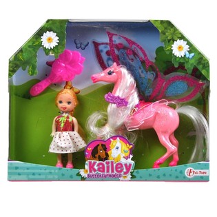 Poupée Kailey avec Cheval (6 pcs)
