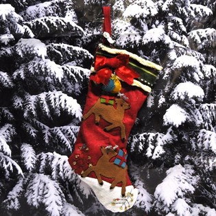 CHAUSSETTES DE NOËL DE LUXE (4 pcs)