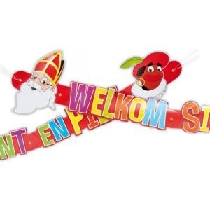 Guirlande de Bienvenue Sint & Piet 124 cm (12 pcs)