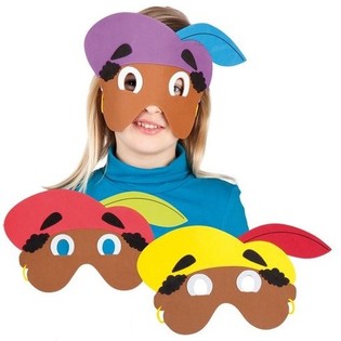 MASQUE EN MOUSSE PIET (9 pces)
