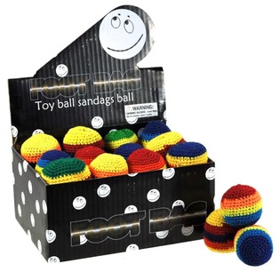 Balles anti-stress en présentoir (24 pièces)