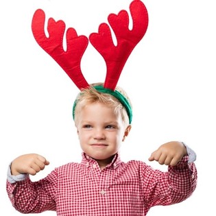 SERRE-TÊTE RENNE DE LUXE POUR ENFANTS ET ADULTES (12 pcs)