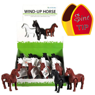Chevaux à remonter en présentoir (12 pcs)