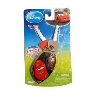 Cl&eacute;s de Voiture Disney Cars sur Carte (Lot de 6)