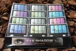 MIX D'OMBRES &Agrave; PAUPI&Egrave;RES BUTTERFLY (12 pcs)