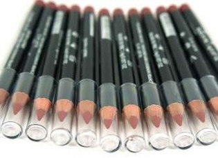 Crayon Yeux/L&egrave;vres Rouge/Brun (12 pi&egrave;ces)