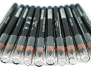 Crayon Yeux et L&egrave;vres Bleu Fonc&eacute; (12 pcs)