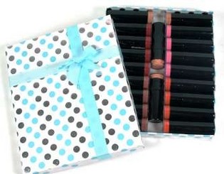 ROUGE &Agrave; L&Egrave;VRES 5 VARI&Eacute;T&Eacute;S AVEC EMBALLAGE BLEU (20 pi&egrave;ces)