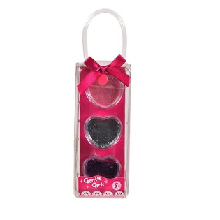 Lot de 12 Ensembles de Poudre de Paillettes en C&oelig;ur (3 pi&egrave;ces par ensemble)