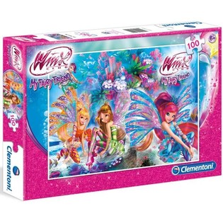 Puzzle Clementoni Winx Club My Fairy Friend 100 Pi&egrave;ces (6 pi&egrave;ces)