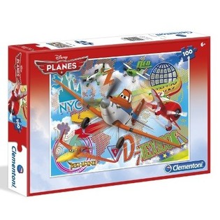 Puzzle Clementoni Disney Planes - 100 Pi&egrave;ces (6 pces)