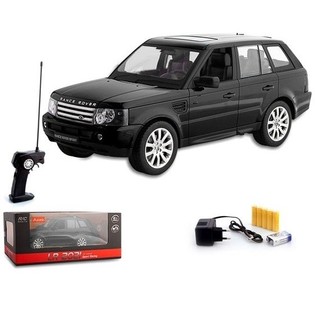 MÉGA GRANDE VOITURE TÉLÉCOMMANDÉE AVEC ÉCLAIRAGE - NOIR