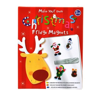 GRAFIX MAAK JE EIGEN KERSTMIS KOELKAST MAGNETEN (12st.)