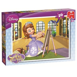 Jumbo Puzzle Disney Sofia la Princesse Peinture 20 Pièces (6 pcs)