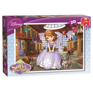 JUMBO DISNEY PUZZLE SOFIA LA PRINCESSE À LA BIBLIOTHÈQUE 20 PIÈCES (5 pces)