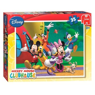 Puzzle Jumbo Disney Mickey Mouse Clubhouse Photo de Groupe 35 Pièces (5 pcs)