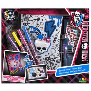MONSTER HIGH JOURNAL INTIME SECRET