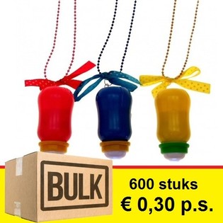 *** OFFRE DE GROS *** BIBERON LUMINEUX SUR COLLIER (600 pcs)