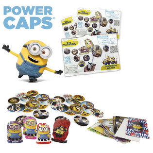 LANCE-DISQUES MINIONS POWER CAPS FUN PACK EN BLIND BAG (100 pcs.)