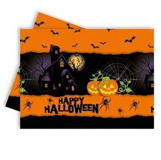 Nappe Happy Halloween 120 x 180 cm (6 pi&egrave;ces)